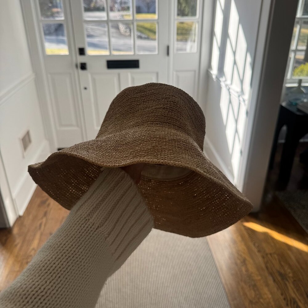 Jenni Kayne Crochet Raffia Sun Hat